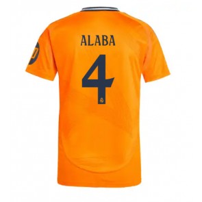 Real Madrid David Alaba #4 Bortatröja 2024-25 Kortärmad